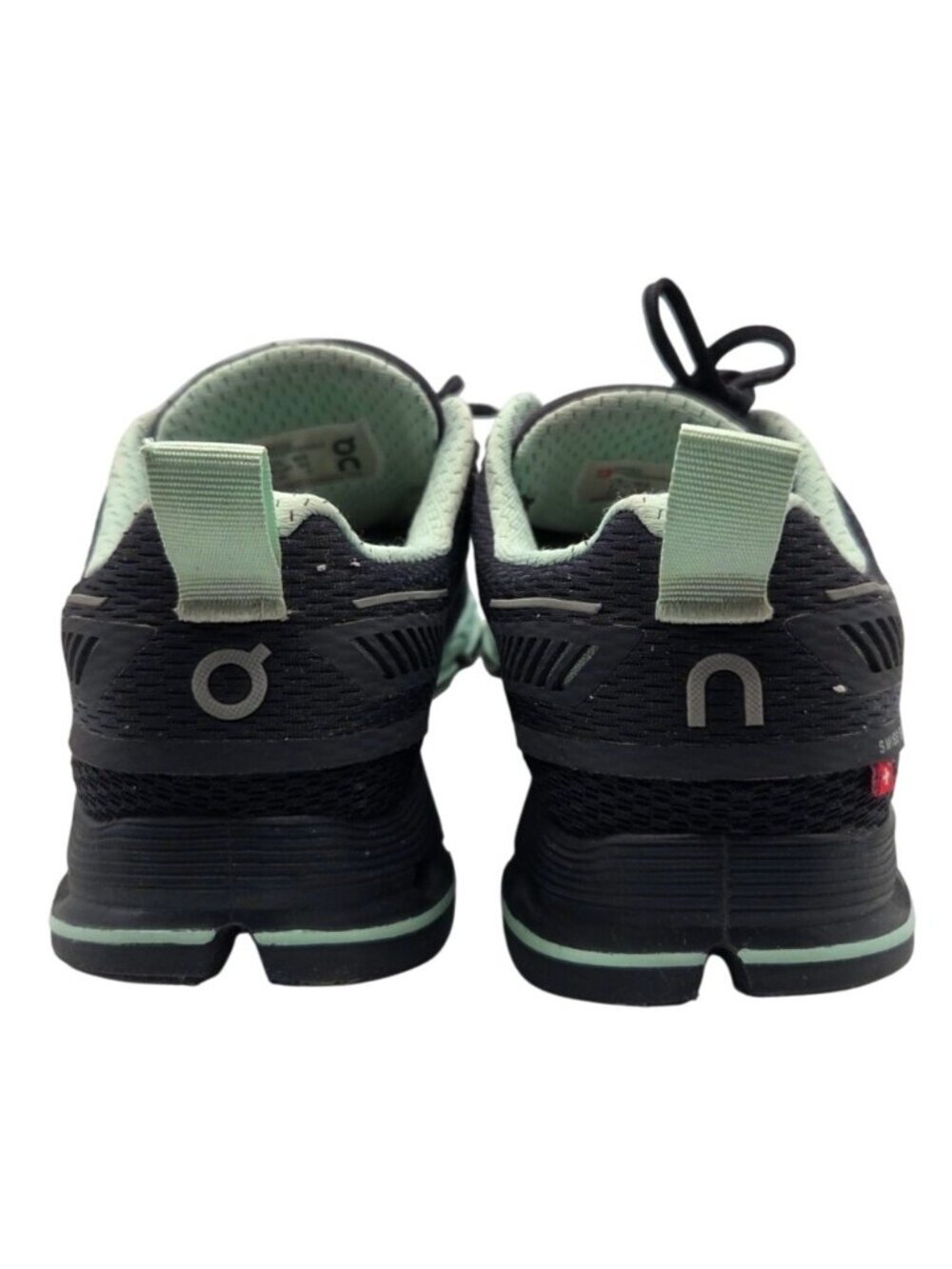 OnCloud Cloudflyer Womens 8 Navy Black Mint Athletic Running Shoes Sneaker READ - Picture 7 of 7